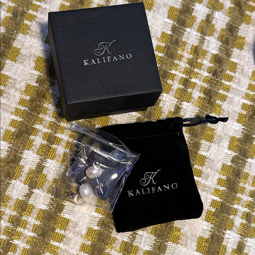 Kalifano Pearl Earrings